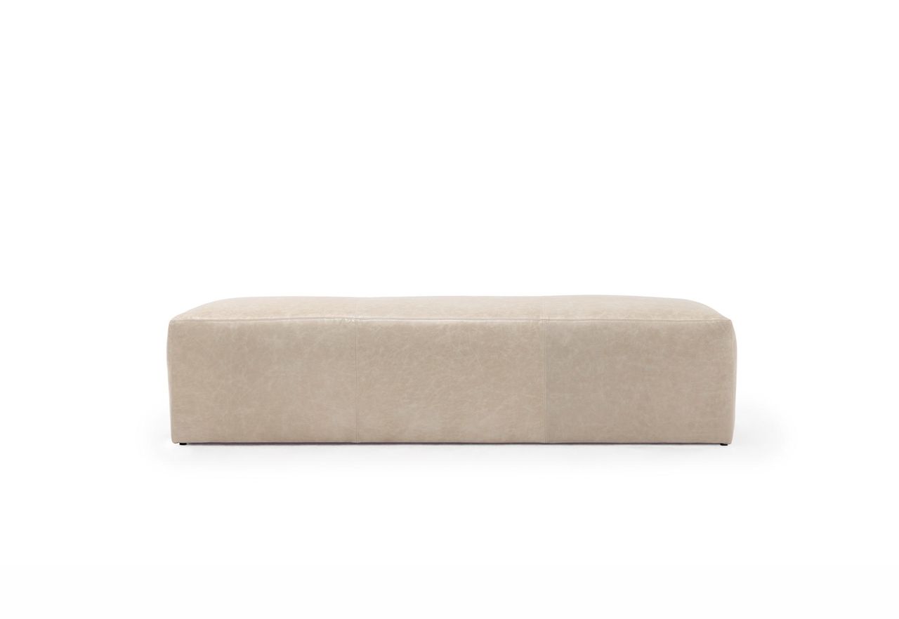 ADRIAN OTTOMAN | CRYSTAL IVORY