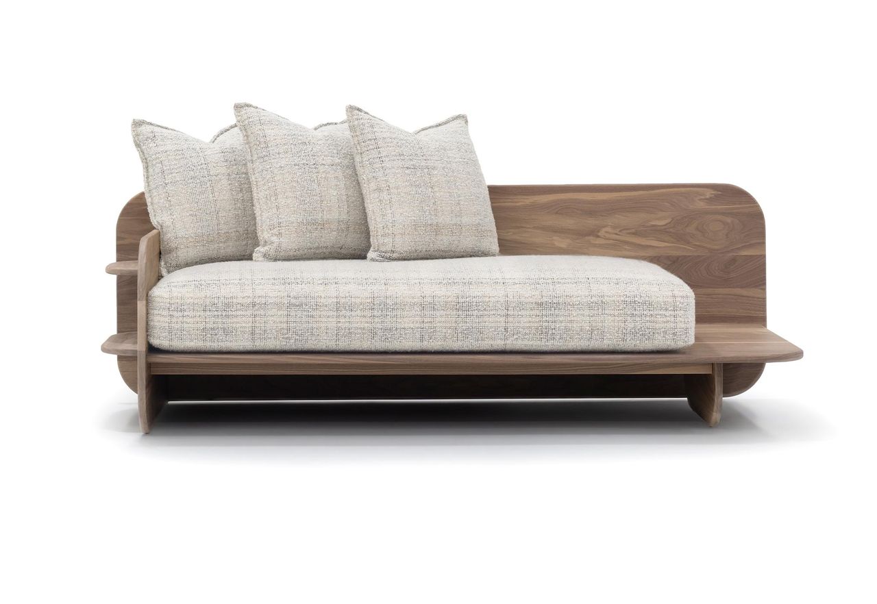 ASPEN LAF DAYBED | KARMIN MINERAL | DEAD FLAT WALNUT