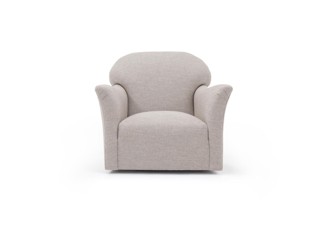 CHARLOTTE SWIVEL CLUB CHAIR | ALLURE UNITO DESERT