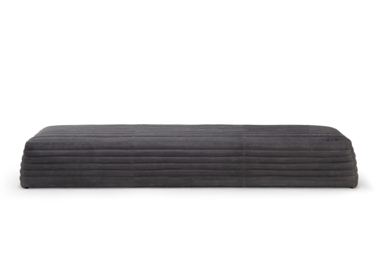 CLEMENCE OTTOMAN | BURNHAM SLATE