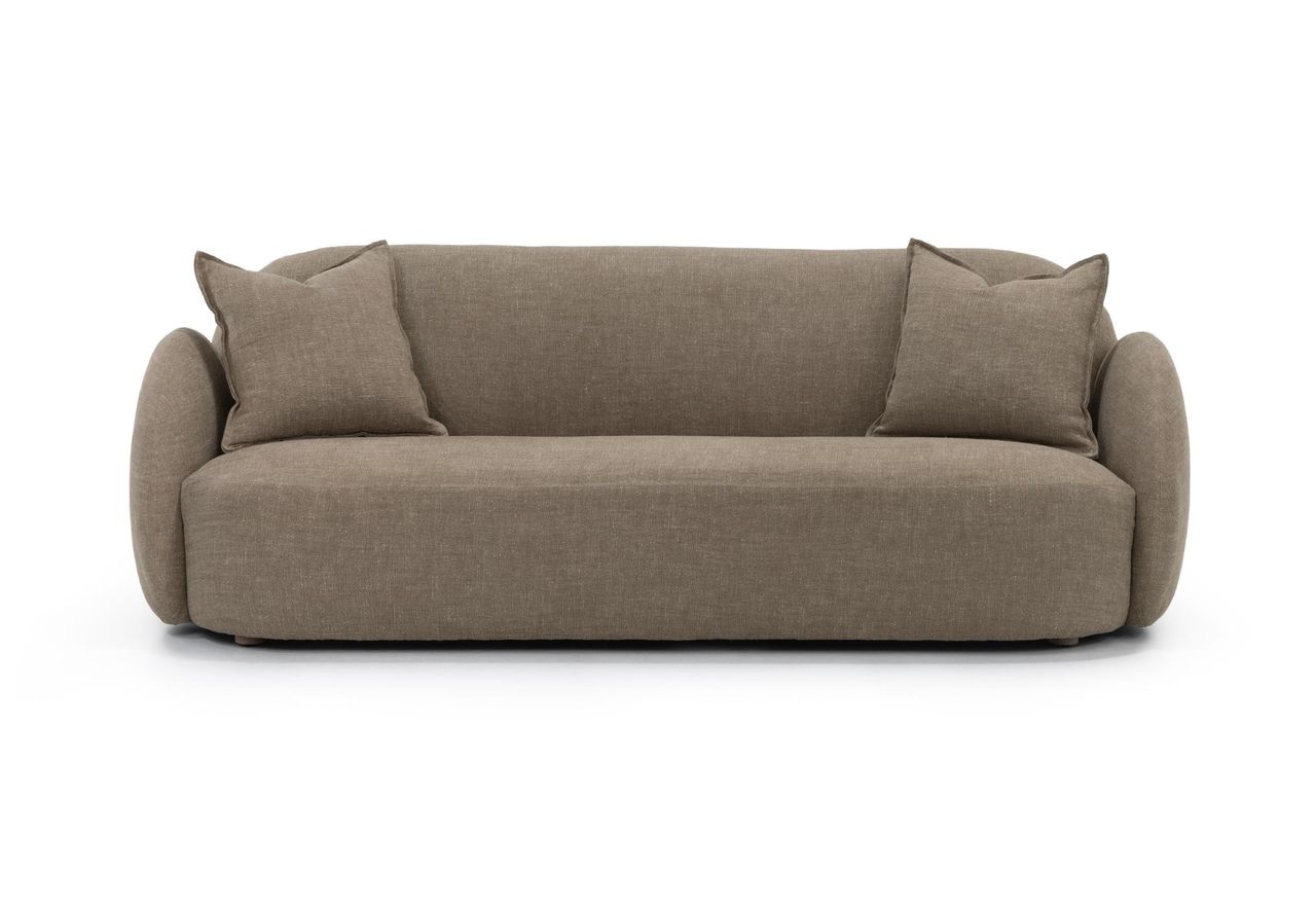 CHLOE SOFA | PEBBLE LINEN MUSHROOM