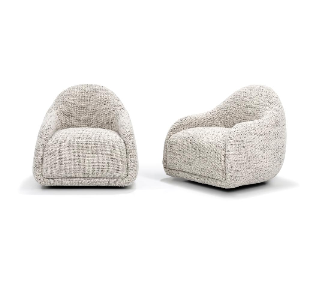 ELOISE SWIVEL CLUB CHAIR | FRIOQUITOS 3 GREY