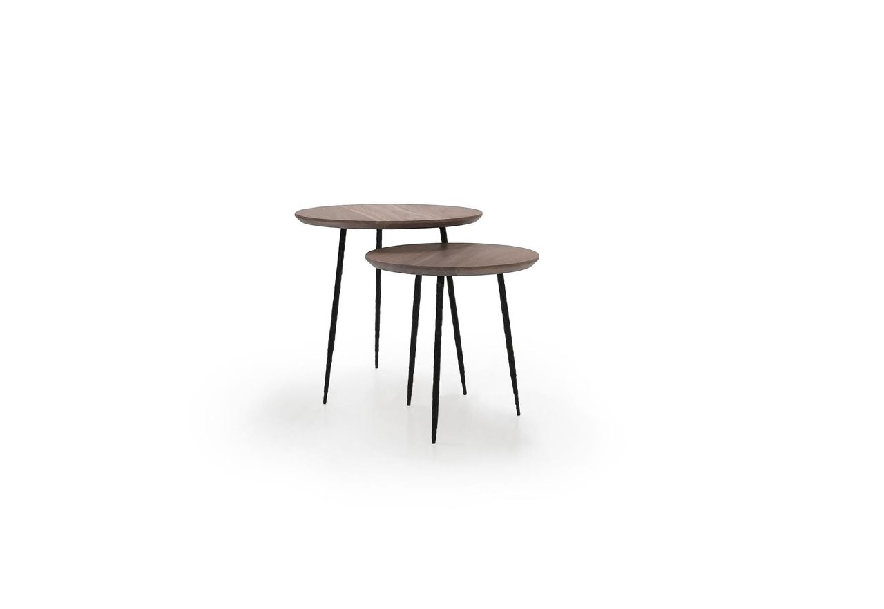 GIACO NESTING TABLES | DEAD FLAT WALNUT