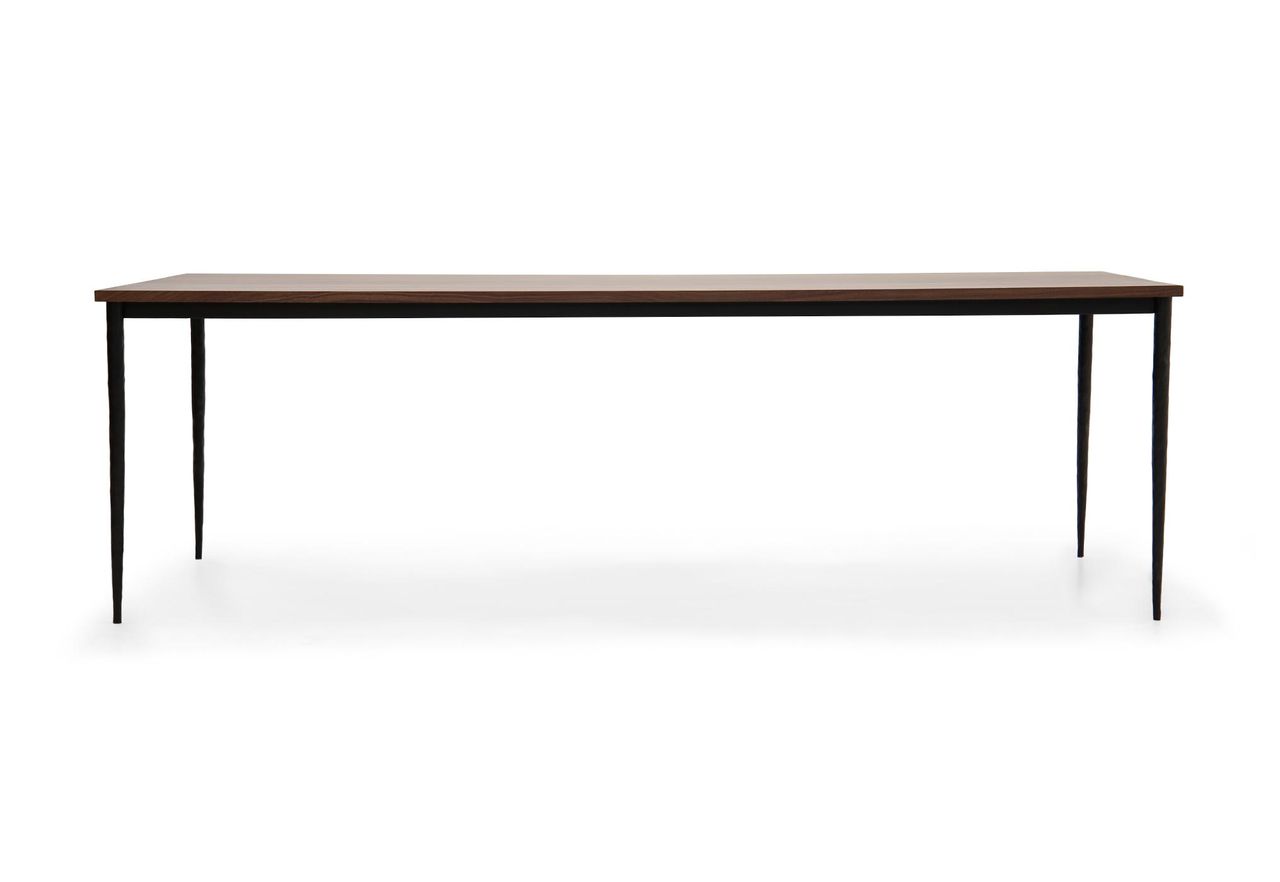 GIACOMETTI 96/40 DINING TABLE | DEAD FLAT WALNUT