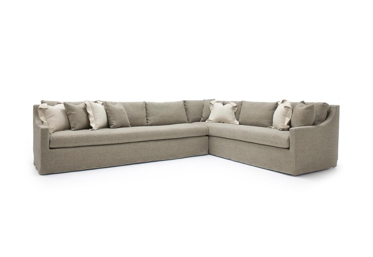HANNAH SECTIONAL | DESERT LINEN EARTH