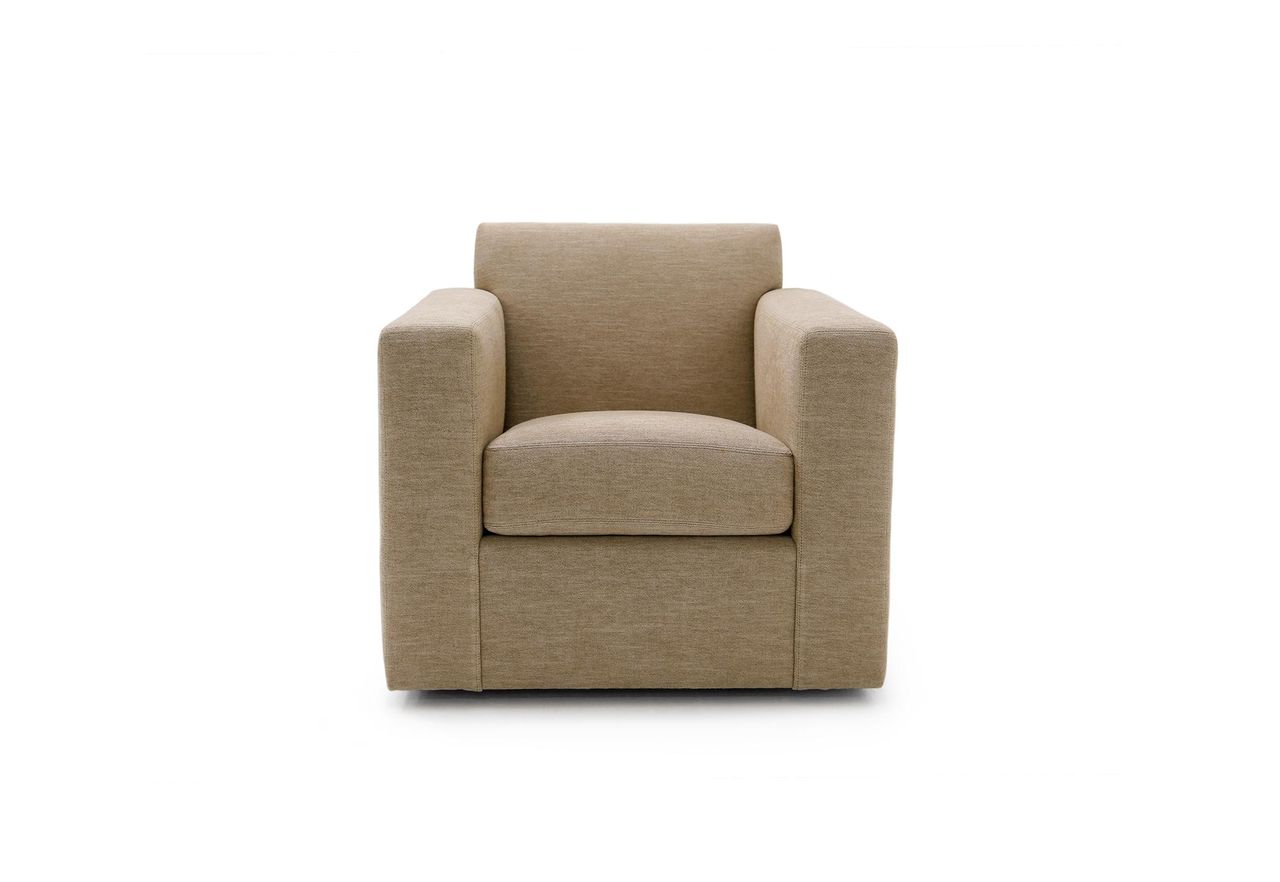 HUSKY SWIVEL CLUB CHAIR | CLEARY CUMIN