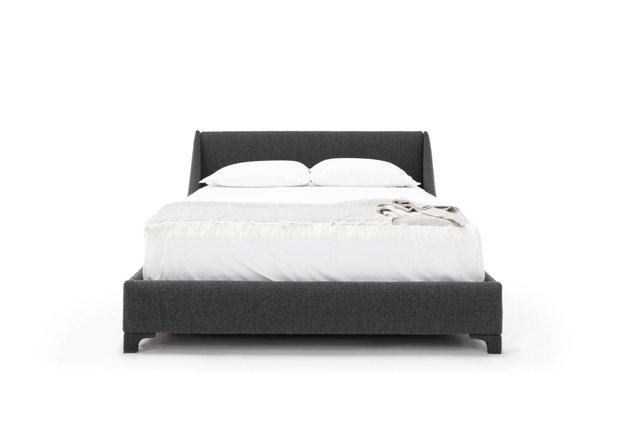 MABEL QUEEN BED | FIDOLAOS CHARCOAL