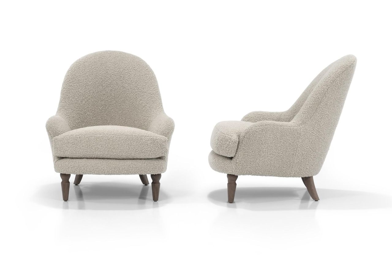 PERCY CHAIR | MAKALU NATURAL | DEAD FLAT WALNUT