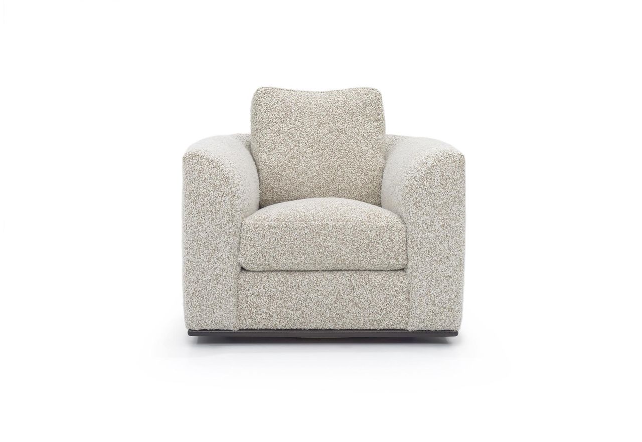 SOPHIA SWIVEL CLUB CHAIR | OTTOWA CRÈME