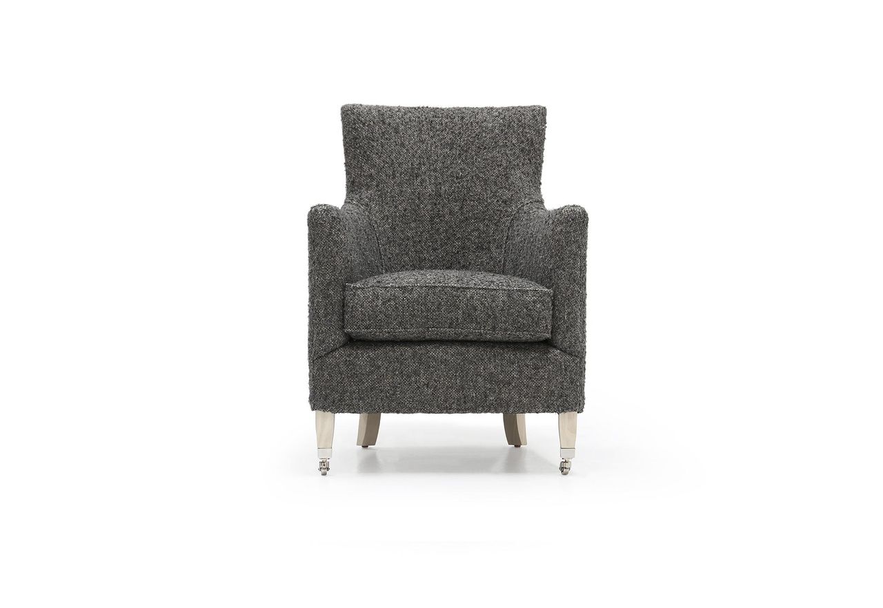 VICTOR CLUB CHAIR | BERBER BLACK
