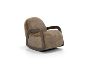 ARTHUR ROCKER | TAKO BEIGE | LOAM ON ASH