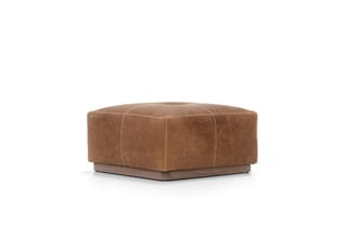 ASHER SMALL OTTOMAN