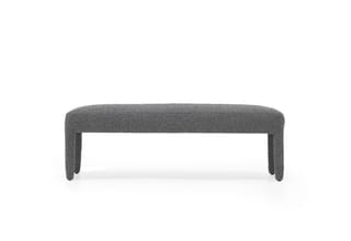 CHARLIE 60 BENCH | DOLLY GREY