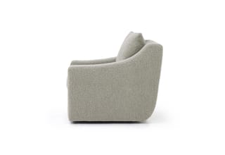 CLARENCE SWIVEL CLUB | MEPHISTO ALPACA BOUCLE STONE