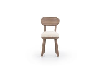 COCO DINING CHAIR | REVIVAL PARCHMENT | DEAD FLAT