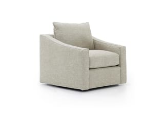 DUKE SWIVEL CLUB CHAIR | LOWEL DUSTY
