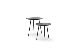 GIACO NESTING TABLES | FUMED ASH
