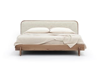 GEORGE KING BED | LOW YUROK NATURAL DEAD FLAT
