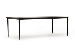 GIACOMETTI 96/40 DINING TABLE | FUMED