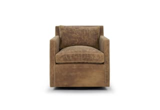 JAN SWIVEL CLUB CHAIR | CARAVAN | SADDLE