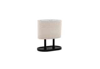 LAGO TABLE LAMP | FUMED ASH