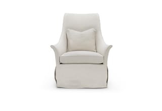 MELODY WING CHAIR | RUSTIC LINEN NATURAL