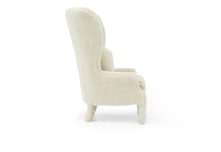 NOELLA TALL WING CHAIR | MILMA NATURAL