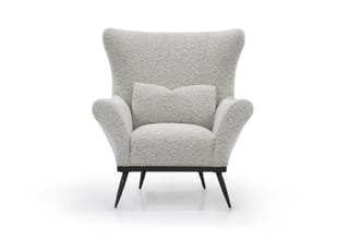 PAOLA CLUB CHAIR | POODLE 1 CREAM