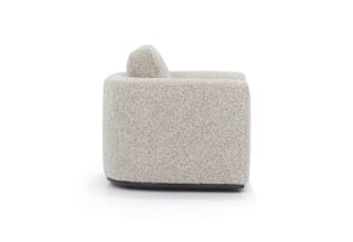 SOPHIA SWIVEL CLUB CHAIR | OTTOWA CREME WENGE