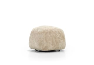THEO CLUB OTTOMAN CASTERS | CANADA CRUSH OATMEAL
