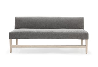 THIBAUT 72 ARMLESS BANQUETTE | BEMBEBIS 701 CHARCOAL