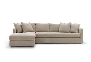 THIBAUT SECTIONAL | HARVEST LINEN FLAX