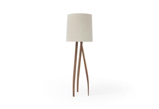 TWIST FLOOR LAMP | DEAD FLAT WALNUT