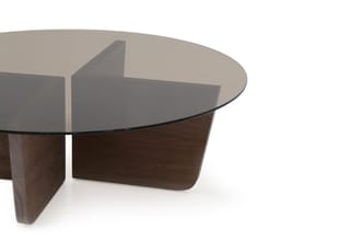 VALENCIA 48 COFFEE | DEAD FLAT WALNUT | FUMED BRONZE GLASS