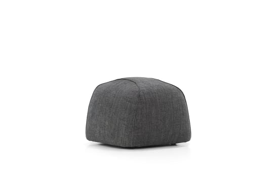 Theo Club Ottoman on Casters | Attic