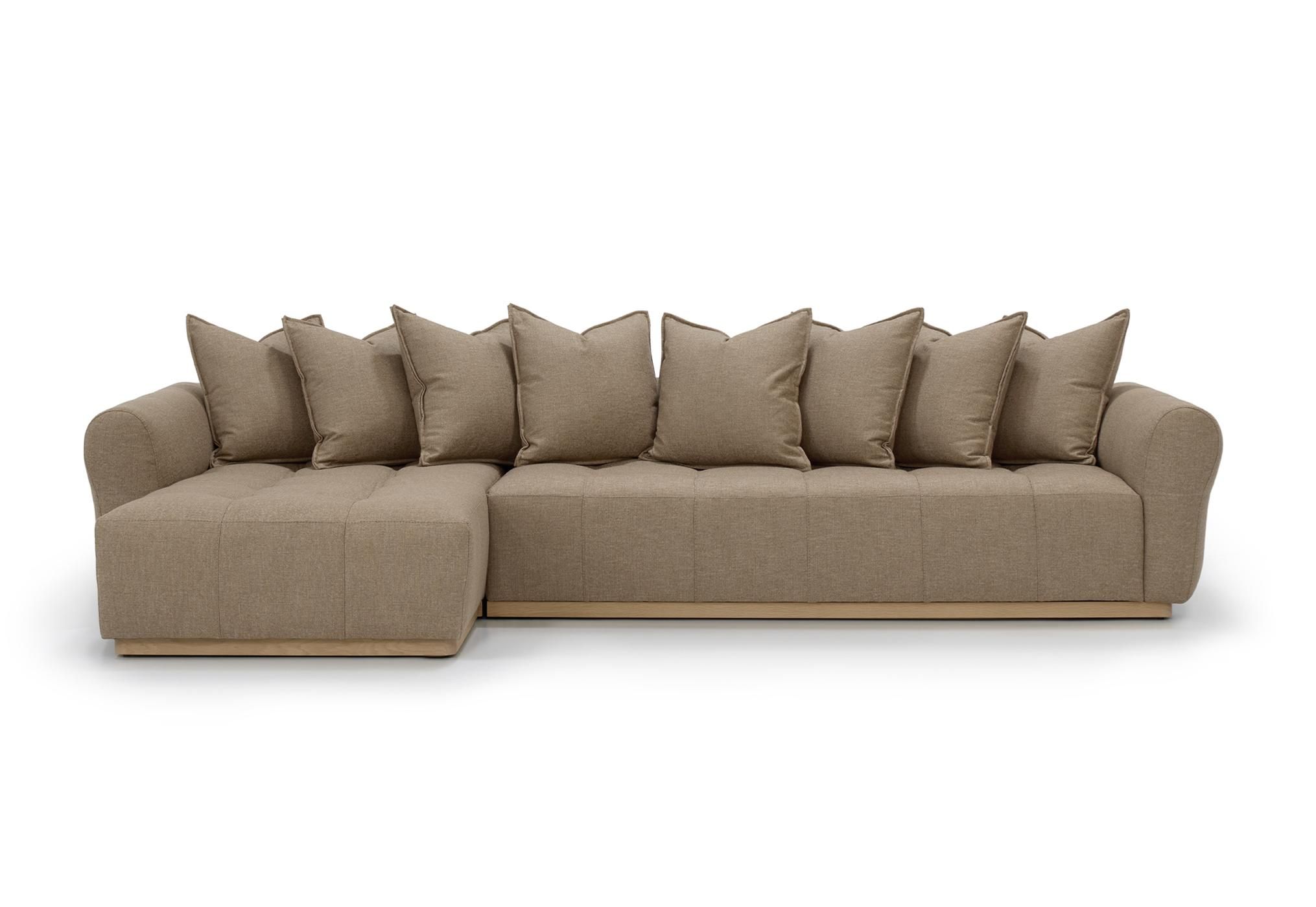 ASHER CHAISE SECTIONAL | ODEN 19 TOBACCO