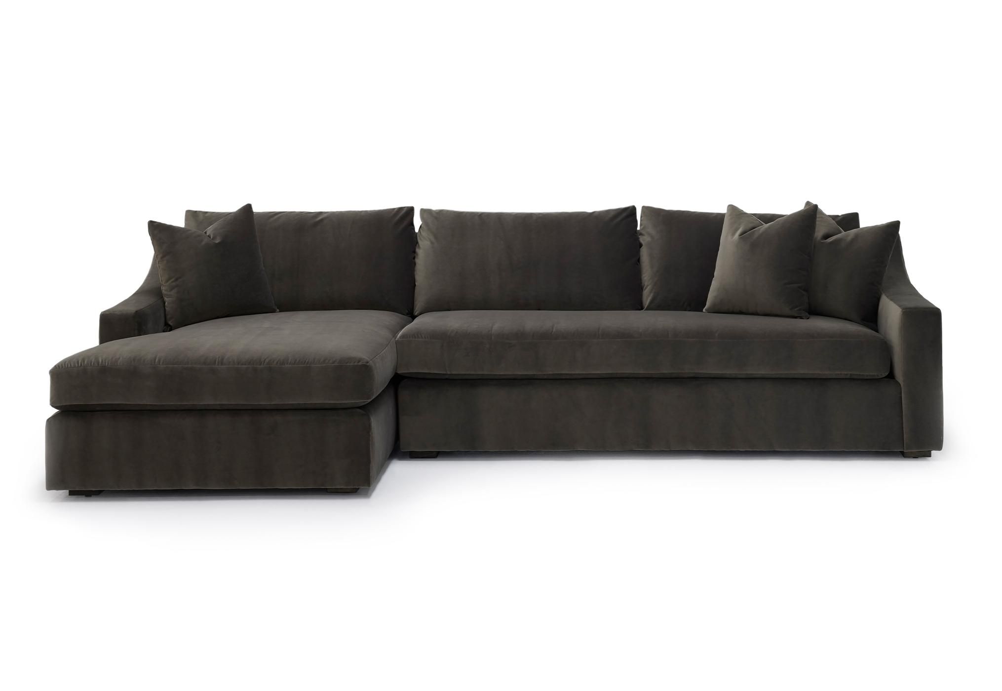 CLARENCE CHAISE SECTIONAL | BANKS MINK