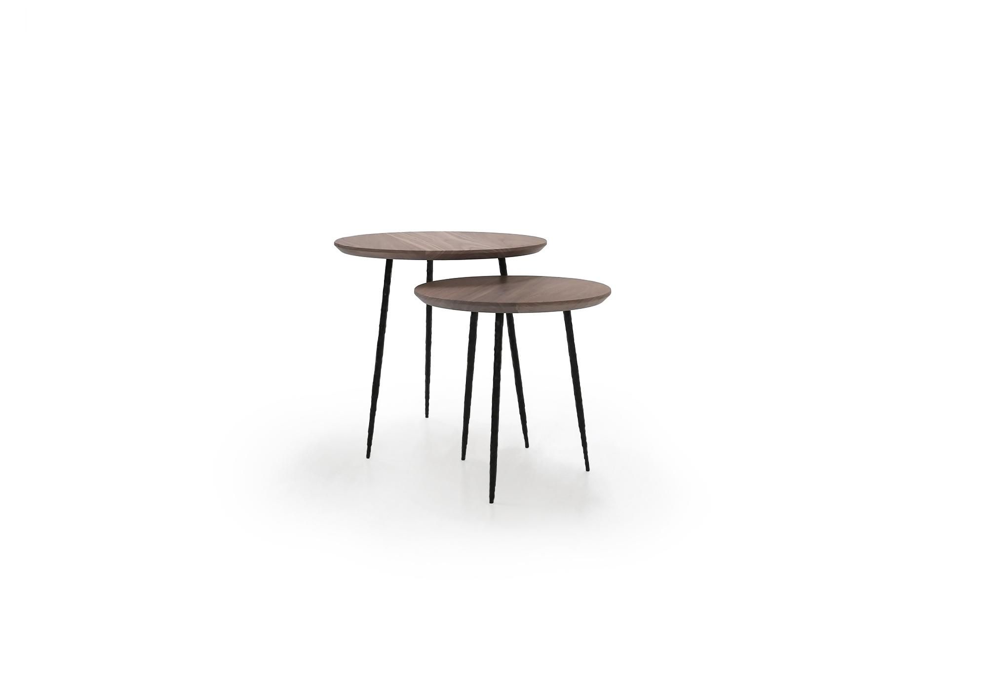 GIACO NESTING TABLES | DEAD FLAT WALNUT