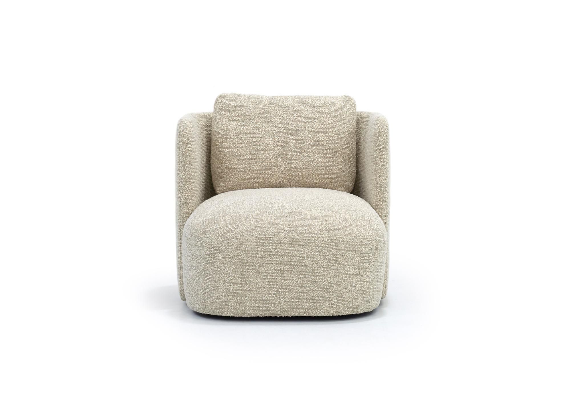 HUDSON SWIVEL CLUB CHAIR | ARISTOBLOCH GREGGIO GREGGIO