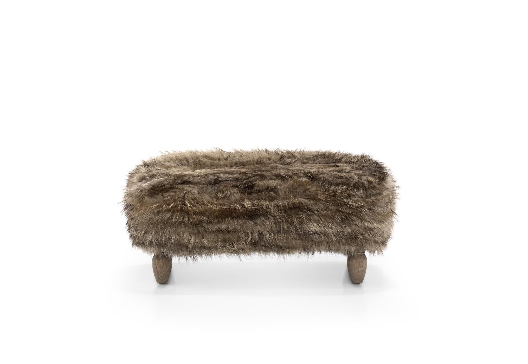 OTTO OTTOMAN | RACOON NATURAL | FLAXEN OAK