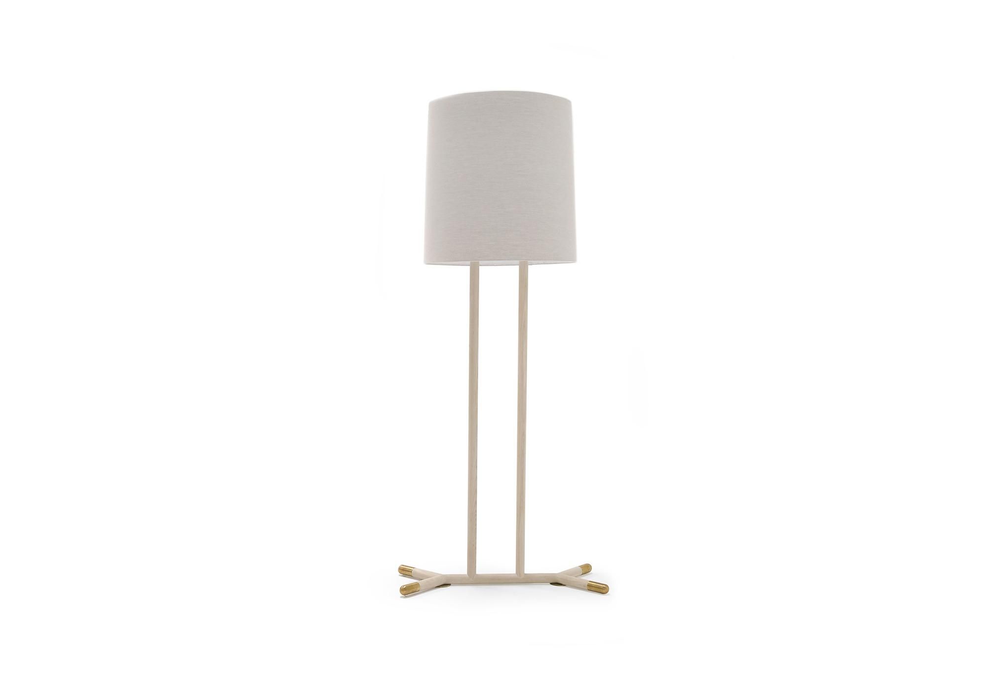 TREVISO FLOOR LAMP | BLEACHED WHITEWASH ASH