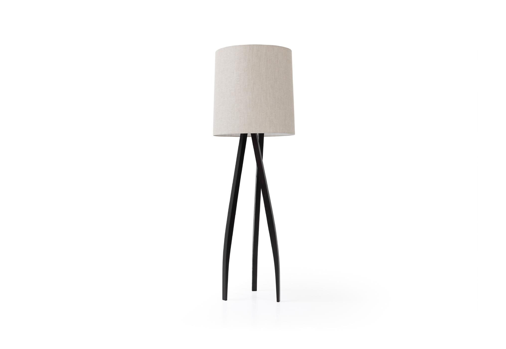 TWIST FLOOR LAMP | FUMED ASH