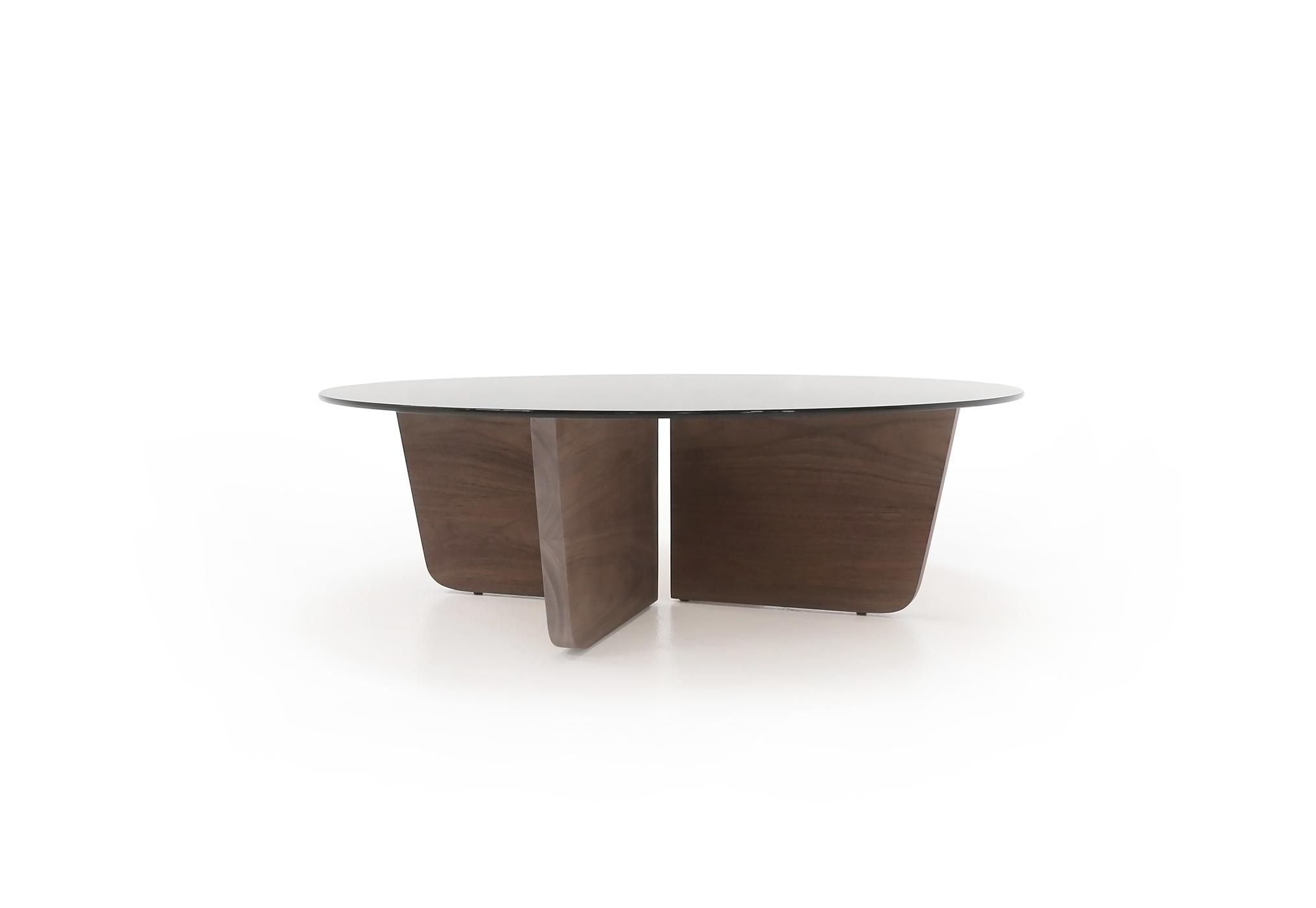 VALENCIA COFFEE TABLE | DEAD FLAT WALNUT