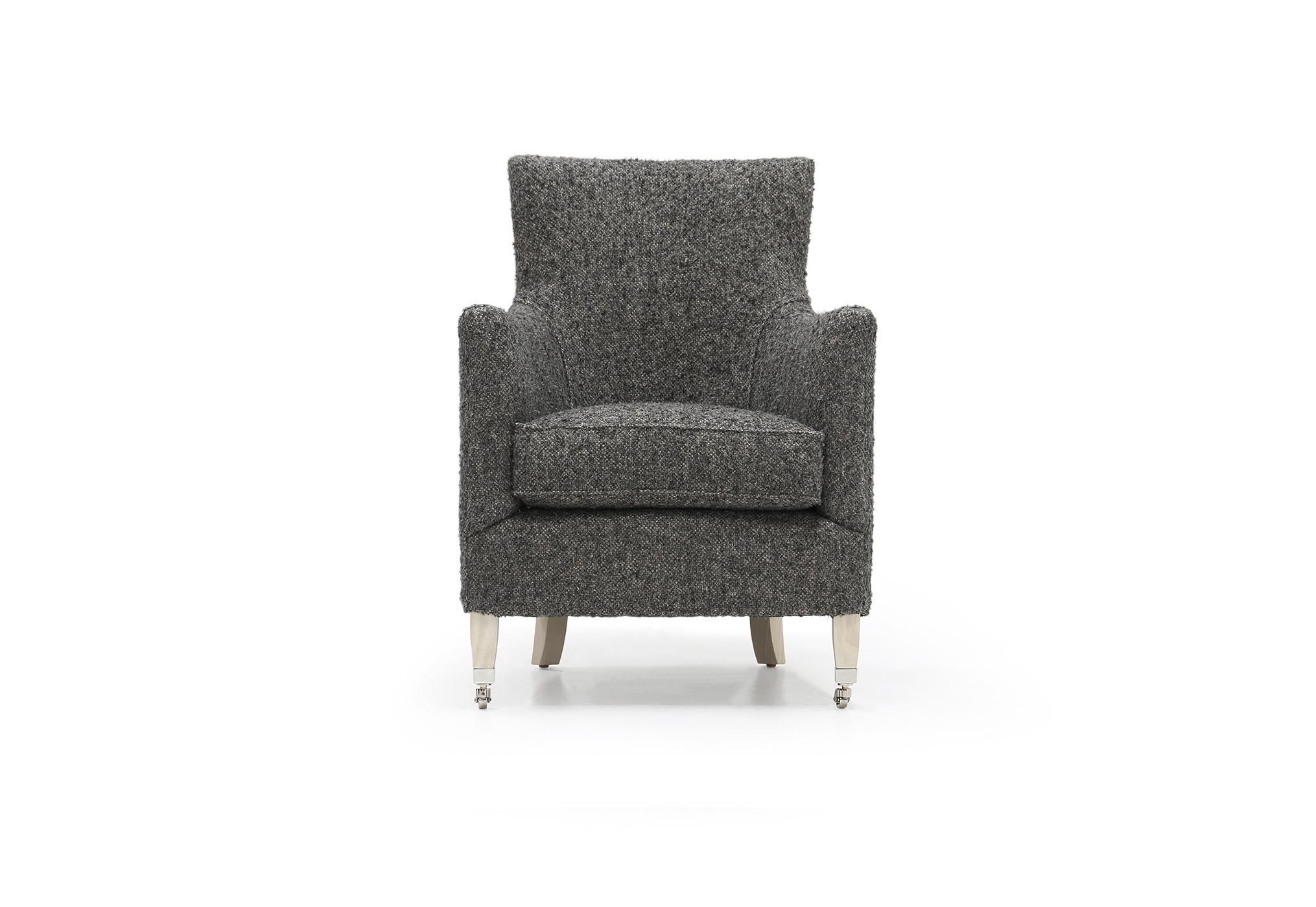 VICTOR CLUB CHAIR | BERBER BLACK